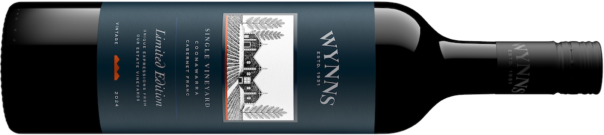 Wynns cabernet franc bottleshot